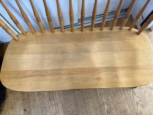 N504☆飛騨産業（キツツキ）☆2人掛けベンチ☆ベンチ☆椅子☆幅1050mm