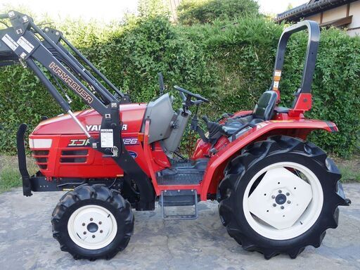 【中古販売】除雪 ヤンマー トラクター フロントローダー AF326 26馬力 468時間 中古販売】除雪 ヤンマー トラクター フロントローダー AF326 26馬力