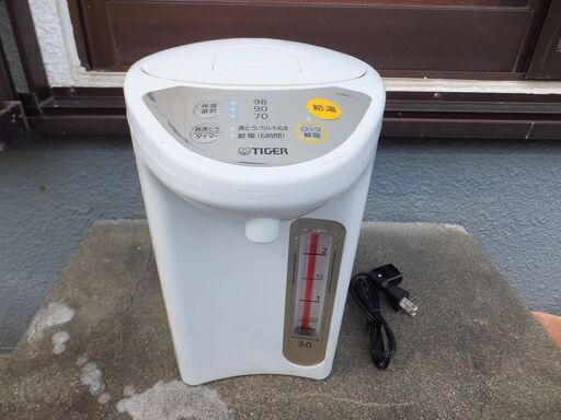 タイガー電気ポット３L少し安くしました