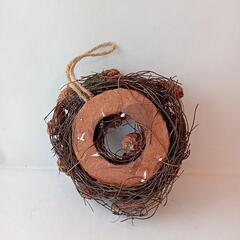 クリスマスリースの画像