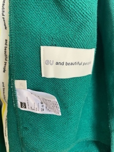【美品】GU beautiful people コラボ　ジャージセットアップ
