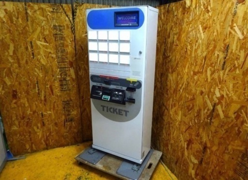 (1163-0) 芝浦自動販売機 券売機 KA-Σ2 KAΣ264NNF 2016年製 高額紙幣対応 100V 付属品有り 業務用 中古 食券 入場券 飲食店 引き取り歓迎