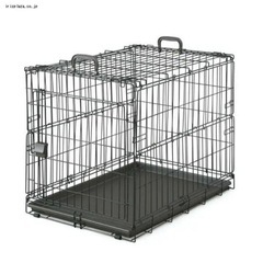 【美品】アイリスオーヤマ 中型犬用 折りたたみ ケージ