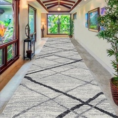 ※値下げしました　未使用品　廊下用ラグ　70 ✖️ 300 cm    5000円→4000円の画像