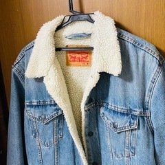 【美品】リーバイス　デニムボアジャケットの画像
