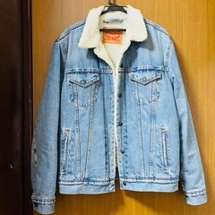 【美品】リーバイス　デニムボアジャケットの画像