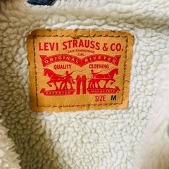 【美品】リーバイス　デニムボアジャケットの画像