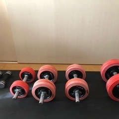 ダンベル一式　お譲りいたします。iROTEC製ダンベル