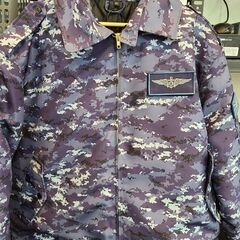 J4076  防寒ブルゾン　海上自衛隊デジタル迷彩柄 　【リユー...