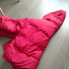 赤 ダウンコート ブルゾン INGNIの画像
