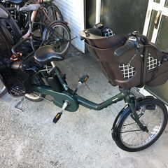 最大80％オフ 地域限定送料無料パナソニックギュットミニ三人乗り16AH20インチ 自転車本体