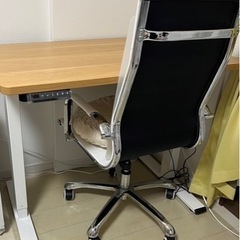 【美品】FLEXISPOT 電動式スタンディングデスク(幅100×奥行60)の画像