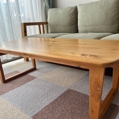 【シギヤマ家具】天然ヒノキ　ローテーブル