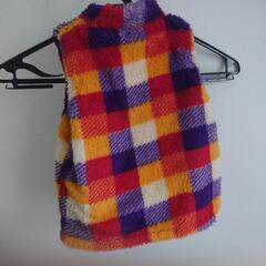 リバーシブル　ベストの画像