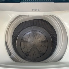2019年製　ハイアール　洗濯機4.5キロ　JW-C45D ホワイトの画像