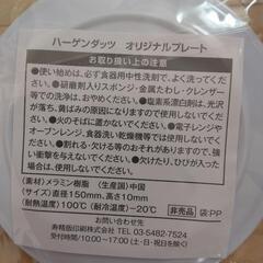 ☆未使用品2枚セット☆ハーゲンダッツ　オリジナルプレートの画像