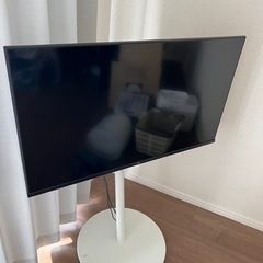 テレビ40V スタンド付き！