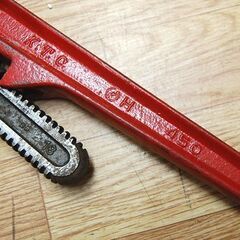 KTC 京都機械工具 450mm パイプレンチ 工具 PWA-450 札幌市 清田区 平岡の画像