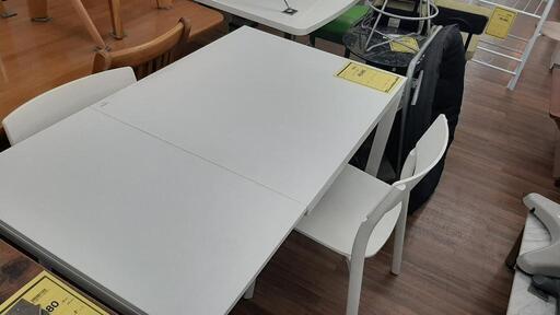 伸縮ダイニングセット  2人用