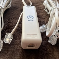 固定電話のコード類モジュラーの画像
