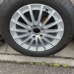 メルセデスベンツC180用アルミタイヤセット