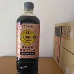 ジョージア　深み焙煎贅沢ブラック　甘さひかえめ　11本の画像