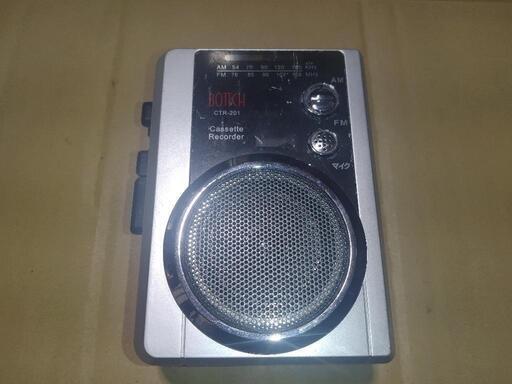 ELPA ラジオ付カセットレコーダー CTR-201\n\n