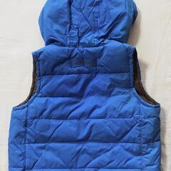 【値下げ　4月13日以降処分】 baby GAP ダウンベスト　100cm　子ども　冬服の画像