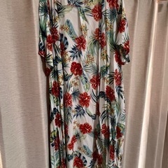 【kahiko ハイビスカス柄 カーディガン】新品