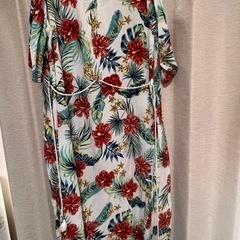 【kahiko ハイビスカス柄 カーディガン】新品の画像