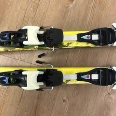 使用少 山スキー板 156cm フォルクル ハスキー ジルブレッタPure テレマーク ビンディング DIAMIR EAGLE ディアミール イーグル Salomon/サロモン カバー の画像