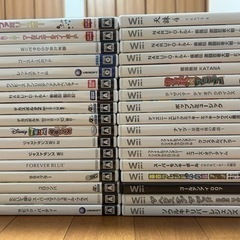 Wii、WiiUソフトセット【52本】の画像