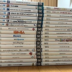 Wii、WiiUソフトセット【52本】の画像