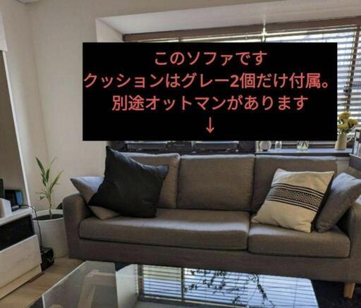 ソファ・オットマンセット エアリゾーム Air Rhizome