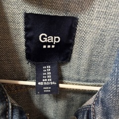 GAPレディースデニム上着 XSの画像