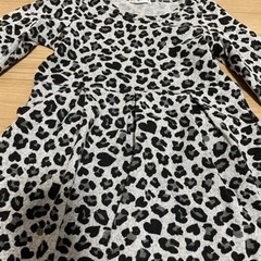 90cm ヒョウ柄ワンピースの画像