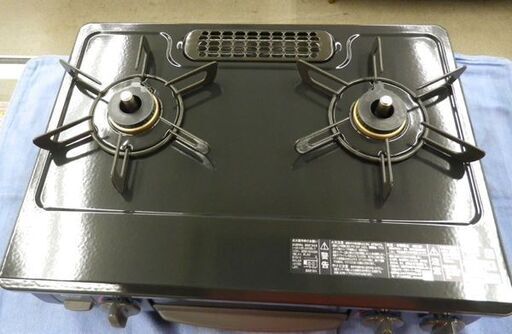 美品！ 2023年製 LPガステーブル グリル未使用 リンナイ KG35NBKR 右強火 幅56㎝ Rinnai 西岡店