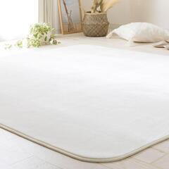 【ほぼ新品】お手入れ簡単 毛足の短い洗えるラグマット(メッシュI...