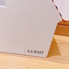 ナチュラル雑貨　新品 azi-azi お家型の飾りの画像