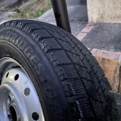 値下げしました！155/80R13 ホイール付