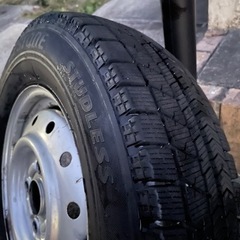 値下げしました！155/80R13 ホイール付