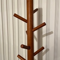コートラック　木製の画像