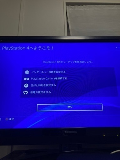 PS4 本体、コントローラー、ソフト付きセット