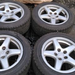 マツダ純正 アルミホイール  16×8JJ 50 + スタッドレ...