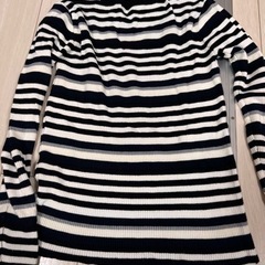 【SLY ボーダーニット】の画像