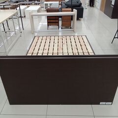 ★ジモティ割あり★ ノクターンセブンベット株式会社 ダブルベット ブラウン H75×D208.5×W141 クリーニング済み HJ1359
