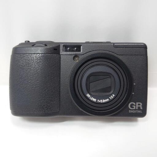 ★貴重｜名機★初代「RICOH GR DIGITAL」｜リコー｜元箱入一式｜ ＋１台(Panasonic DMC-FX07(LUMIX)/共通バッテリーチャージャー・バッテリー)