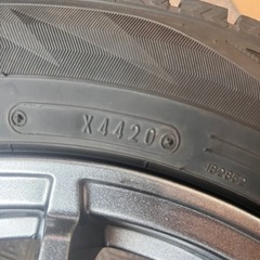 175/65R15 84Qダンロップスタッドレスタイヤホイール4本の画像