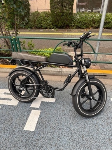 super73系G+EBike Gプラスebikeカスタム自転車サドルシート (ま