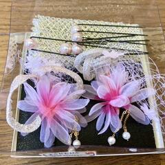 髪飾りセット　ヘアアクセサリー　卒業式　結婚式　成人式　七五三　パーティーの画像